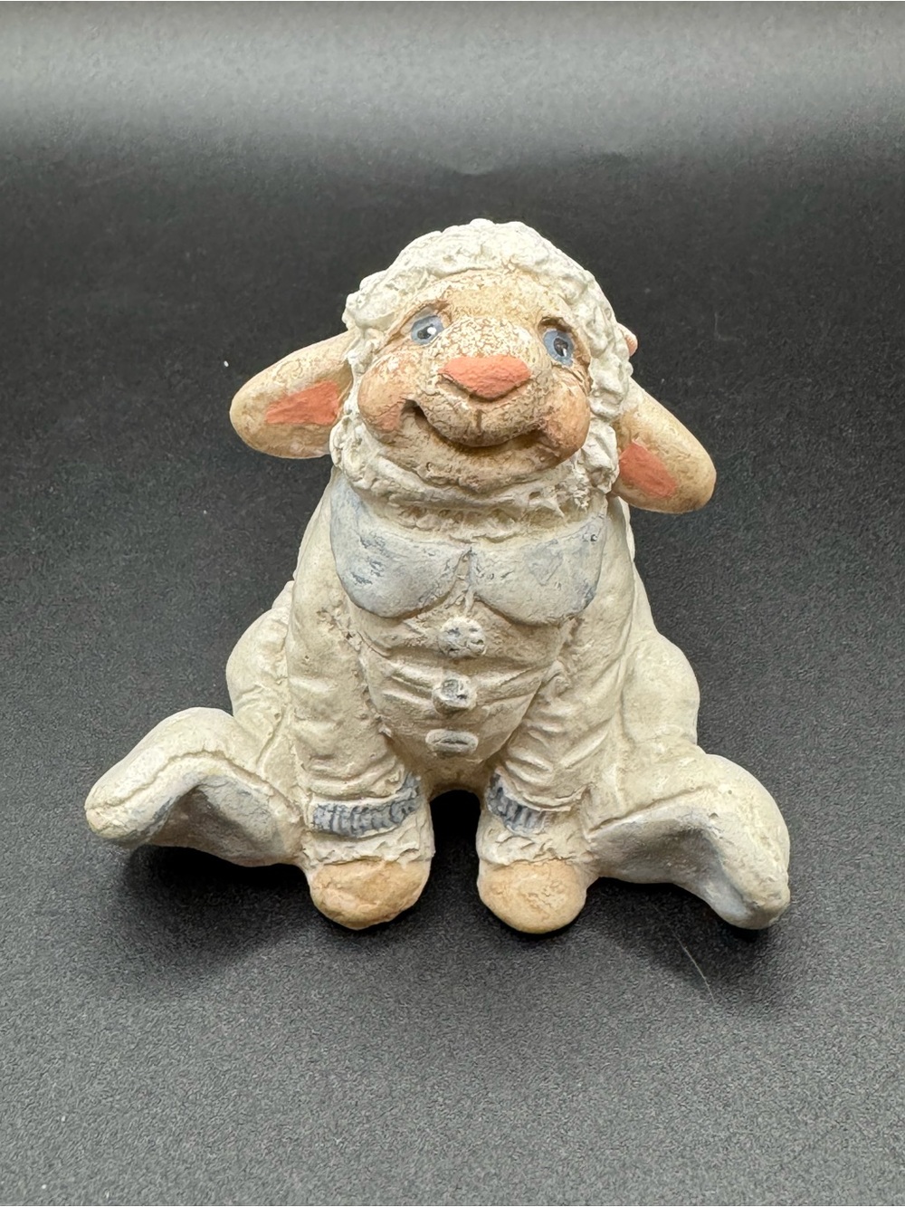 Vintage Dreamsicles Cast Art by Kristin - Sheep Figurine 1991 Cottagecore Lamb